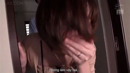 【深田えいみ】不倫中の隣人人妻の弱みを握って中出し種付けする最低男ww