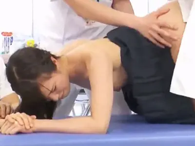 【八尋麻衣】Aカップ女子高生が健康診断で変態医師に中出しレイプされる！